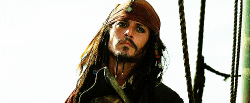 Cap Jack Sparrow - goodbye gif